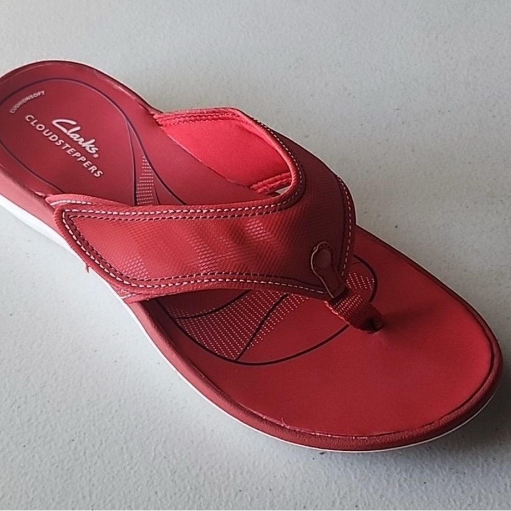 Clarks Red Women's Sandals